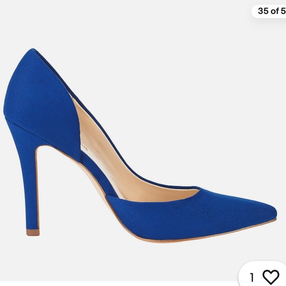 Jenn Ardor Cobalt Blue D’Orsay Shoes - Picture 8 of 15
